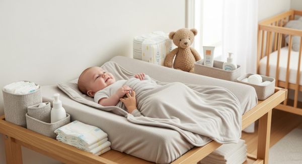 Matelas à langer : le choix idéal pour un change tout confort
